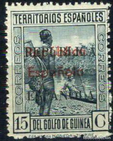 Timbres: Guinea Española 1933